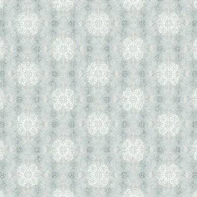 Snowflake & Hexagon Textile Pattern – Modern Winter motif in Grey & White