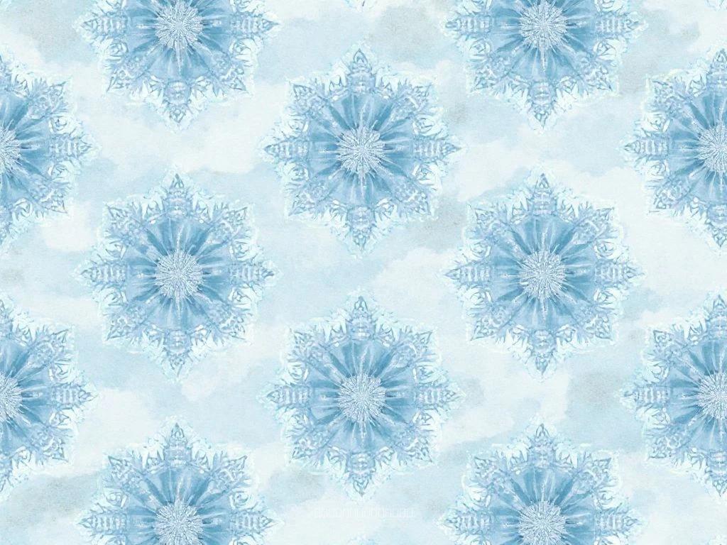 Snowflake Hexagon Pattern - Tischel Textile Collection